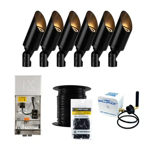 FX Luminaire FX-6-KIT-CA-SMART-WIRE-BLACK Lighting Fixture