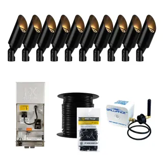 FX Luminaire FX-10-KIT-CA-SMART-WIRE-BLACK Lighting Fixture