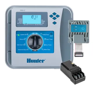 Hunter Pro-C P2C-400 7-Zone Outdoor Controller with PC-WIFI