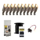FX Luminaire FX-10-KIT-CA-PC-WIRE Lighting Fixture Stainless thumbnail 1