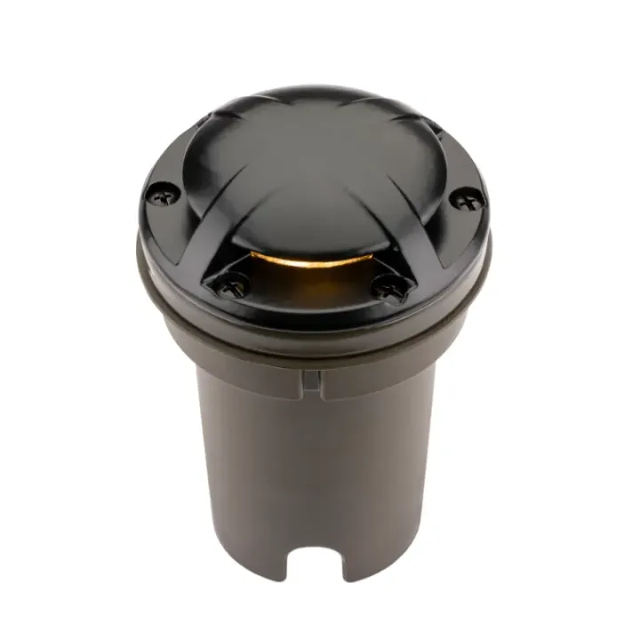 FX Luminaire FC6LEDGW270FB FC 6LED Well Light | Ground Wash 270° | Flat Black - Product Image
