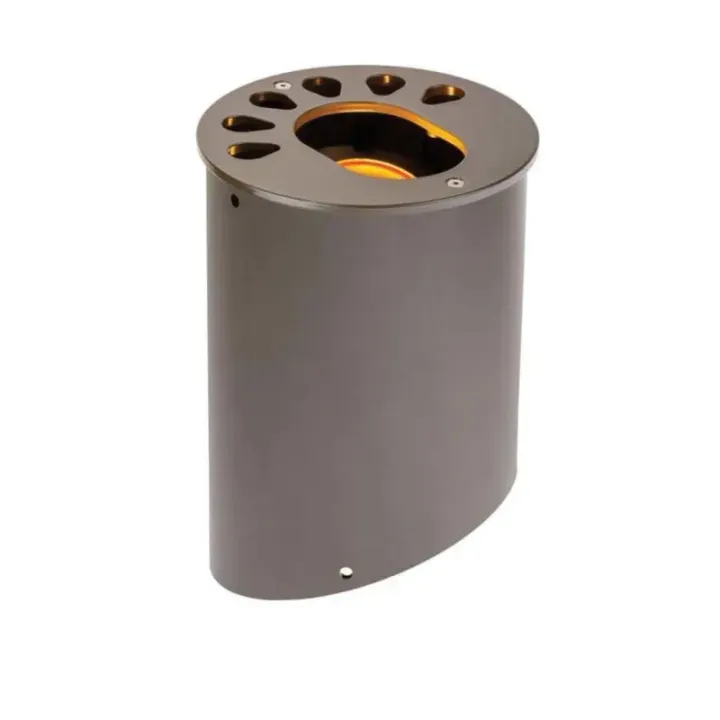 FX Luminaire KGZD6LEDBZ KG 6-LED LED Well Light, Bronze Metallic - Product Image