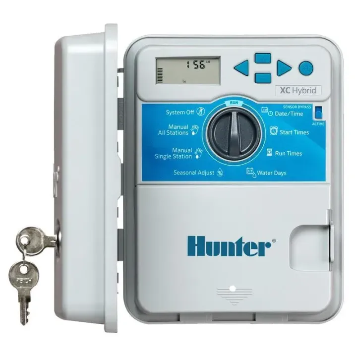 Hunter XC Hybrid 6 Station Outdoor, Battery – Plastic - Product Image