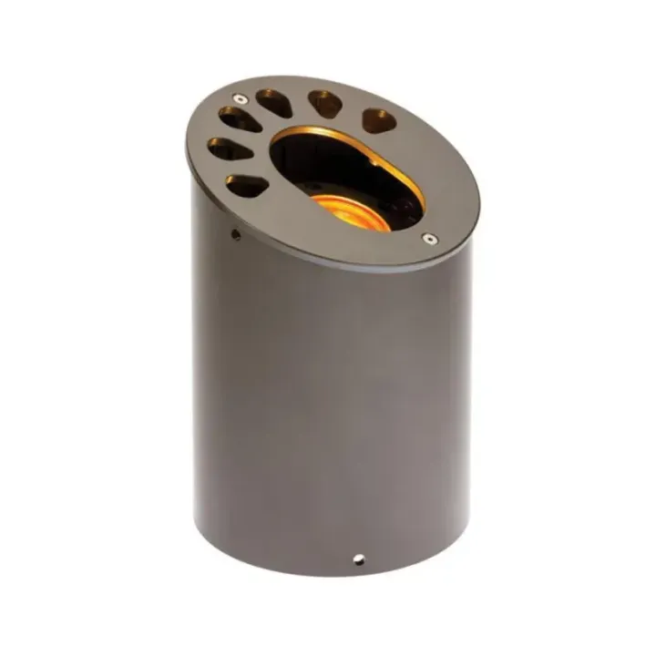 FX Luminaire KGZD3LEDBZ KG 3-LED LED Well Light, Bronze Metallic - Product Image