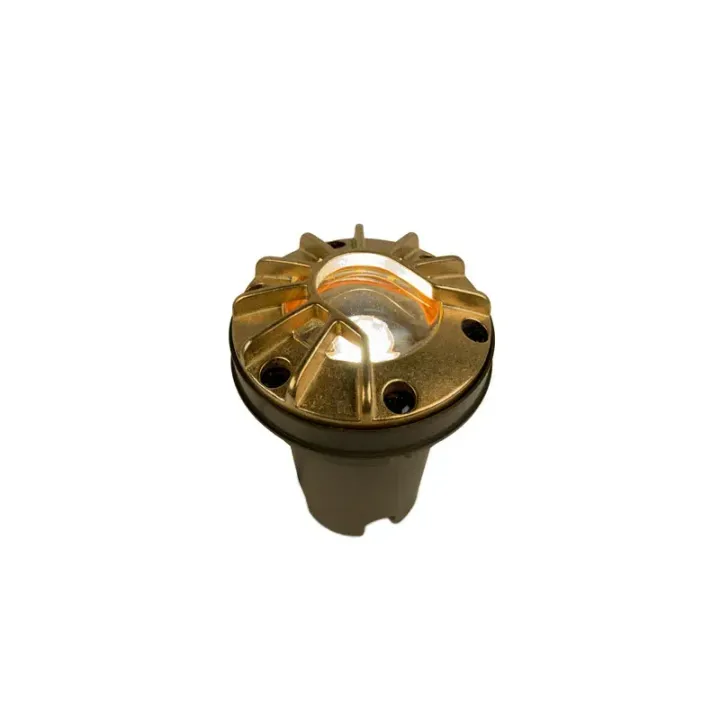 FX Luminaire FC-ZD-6LED-LV-BS Well Light Natural Brass - Product Image