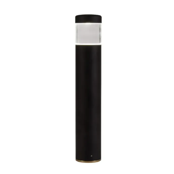 FX Luminaire PMZDCFB PM ZDC Color-Changing LED Path Light, Flat Black - Product Image