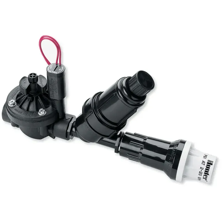 Hunter 1 in ICV Drip Control Zone Kit with 40 PSI Regulator - Product Image