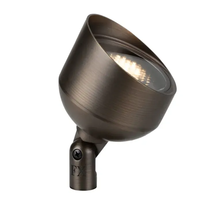 FX Luminaire Cora CA-73 Brass PAR-36 Accent Up Light - Product Image