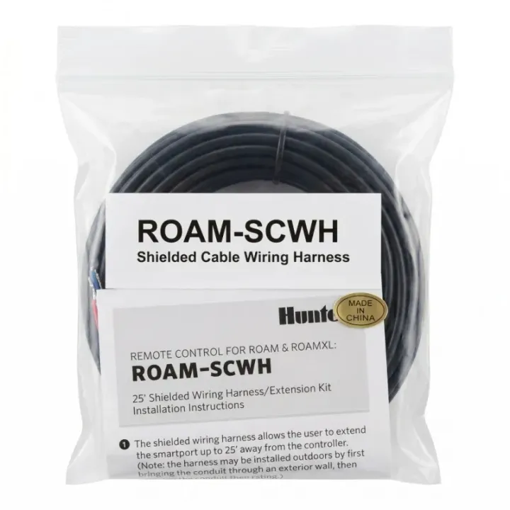 Hunter ROAM-SCWH SmartPort Wiring Harness 25 ft for ROAM & ROAM XL Remote - Product Image
