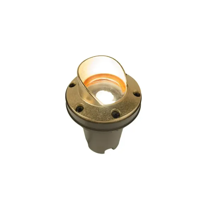FX Luminaire FC-ZD-6LED-CW-BS Well Light Natural Brass - Product Image