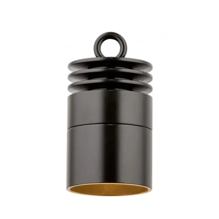 FX Luminaire VE-ZDC-FB VE ZDC Down Light Aluminum Housing Black - Product Image