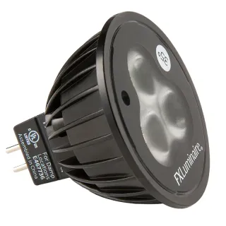 FX Luminaire MR-16-35-W-FL MR16 LED Landscape Lamp, Flood