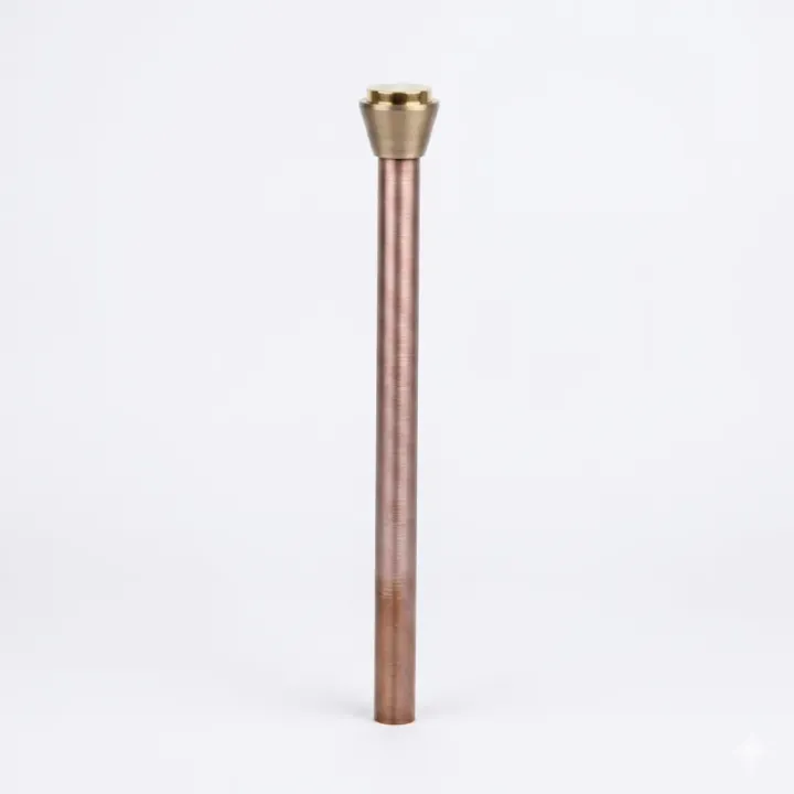 FX Luminaire P-1LED-8RA-CU Petite 1LED 8" Riser | Natural Copper - Product Image