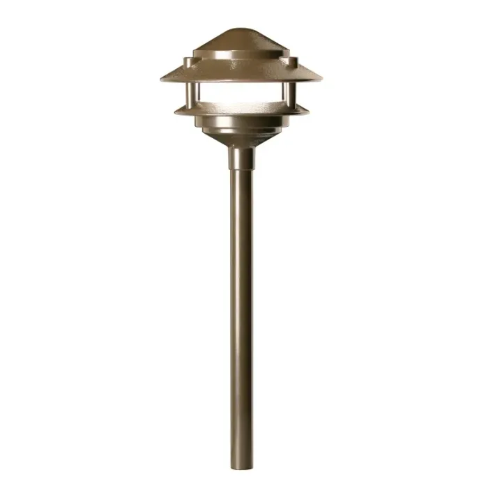 FX Luminaire DS-NL-18R-BZ Path Light Bronze Metallic - Product Image