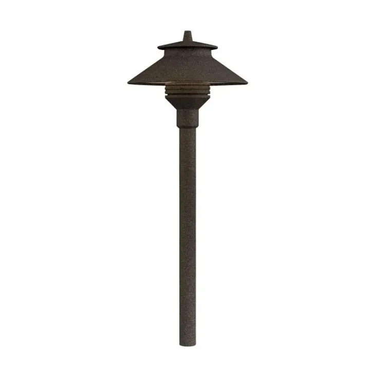 FX Luminaire PL-NL-18R-WI Path Light Weathered Iron - Product Image
