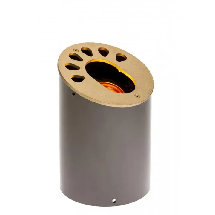 FX Luminaire KG-ZD-6LED-BS Well Light Natural Brass - Product Image