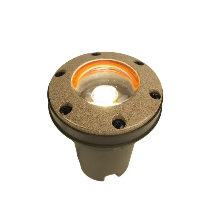 FX Luminaire FC-ZD-6LED-RG-BS Well Light Natural Brass - Product Image