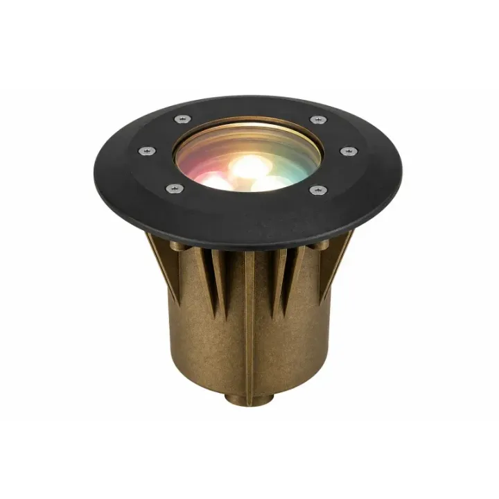 FX Luminaire Terra TN-60 ZDC In-Grade Ring, Flat Black - Product Image