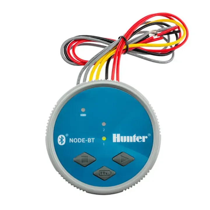 Hunter NODE-BT-200 NODE Bluetooth 2 Station Battery Operated – with Solenoid - Product Image